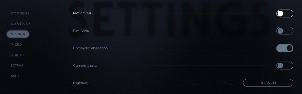 jedi fallen order visual settings