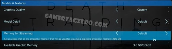 Death Stranding Best PC Graphics Settings 2