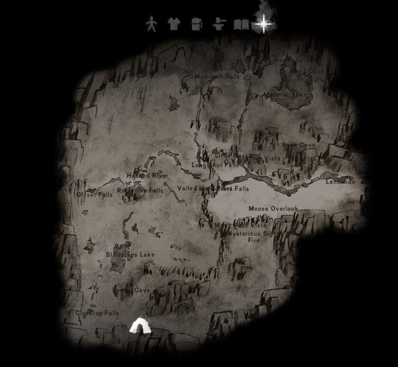 Hushed River Valley map