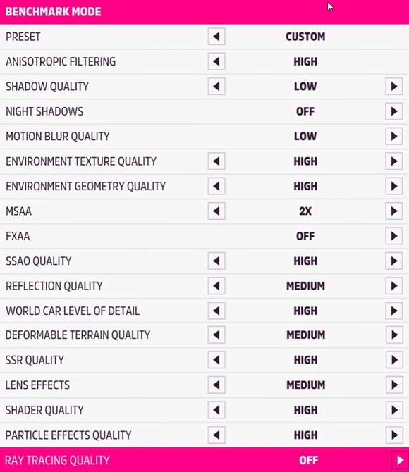 Forza horizon 5 best graphics settings