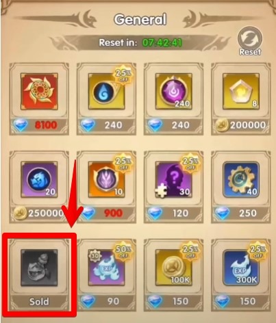 Mythic heroes shop guide