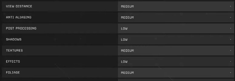 Icarus best graphics settings guide 60 FPS