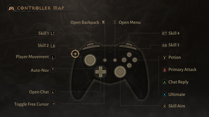 Diablo Immortal - Controller