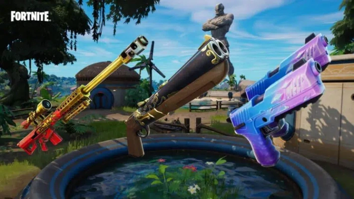 Fortnite Chapter 3 Season 3 - Mythic Weapons
