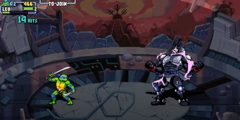 TMNT Shredder's Revenge - Beating Chrome Dome