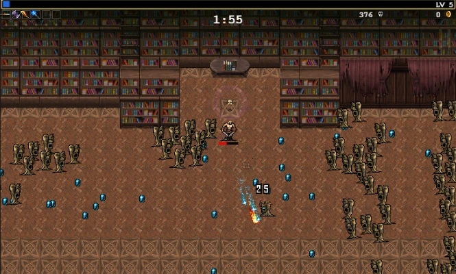 Vampire Survivors - Stone Mask Inlaid Library