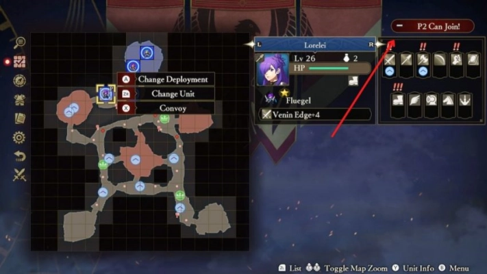 Fire Emblem Warriors Three Hopes - Multiplayer P2