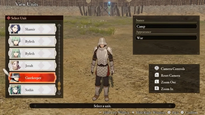 Fire Emblem Warriors Three Hopes - Recruiting the Gatekeeper