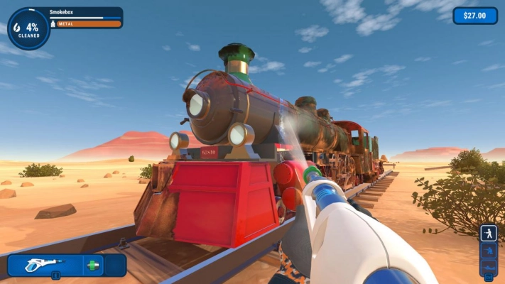 PowerWash Simulator - Cleaning train
