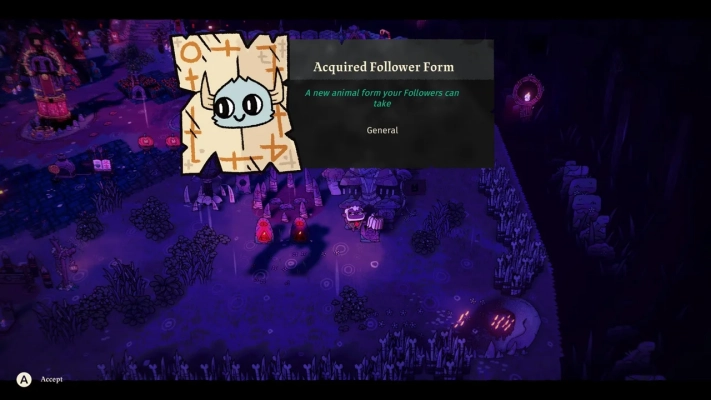 Cult of the Lamb - Mad Monster Follower Form