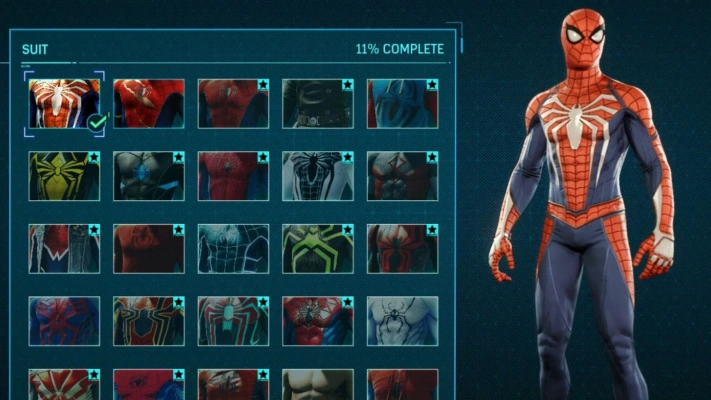 Spider-Man Remastered - Suits and Powers