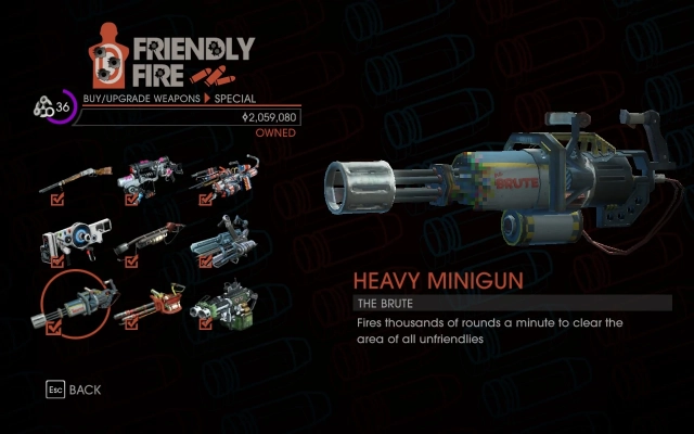Saints Row 2022 - Friendly Fire Stores