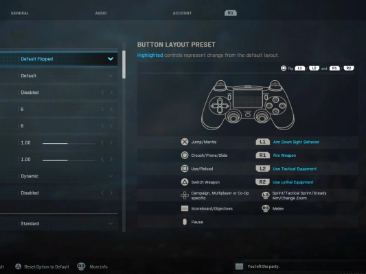 Call of Duty MW2 - how to have best controller settings