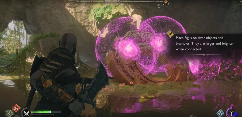 God of War Ragnarok - Sigils connected