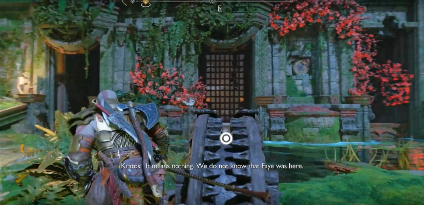 God of War Ragnarok - Wheel is blocked