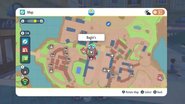 Pokemon Scarlet and Violet - Clothing location