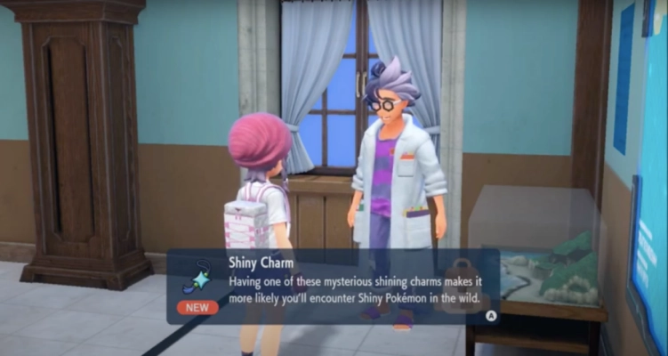 Pokemon Scarlet and Violet - Shiny Charm