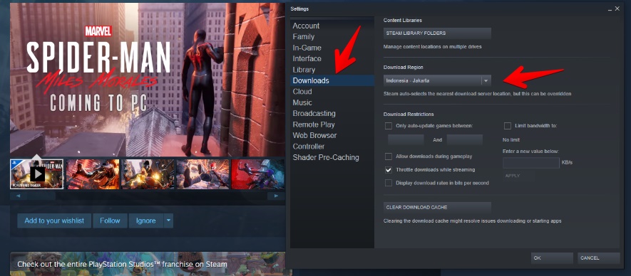 Miles Morales PC slow download fix