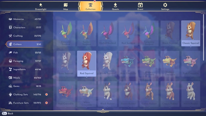 Disney Dreamlight Valley - Critters food