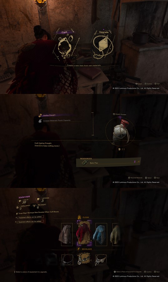 forspoken crafting and resting guide