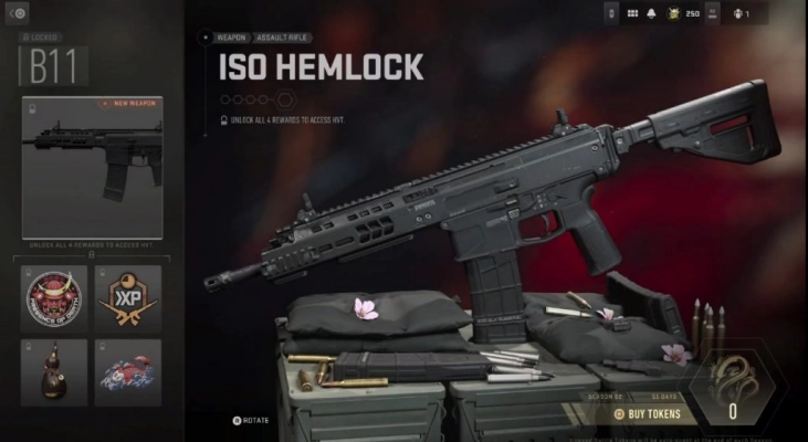 COD MW2 - Warzone 2.0 - ISO Hemlock Assault Rifle B11
