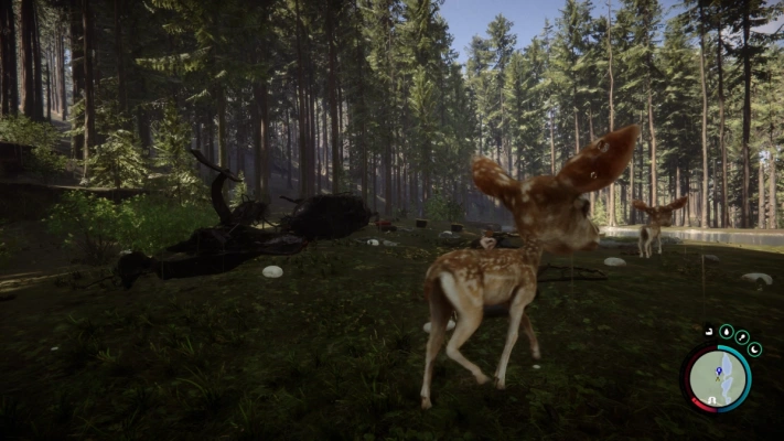 Sons of the Forest - Big Head Mode animals