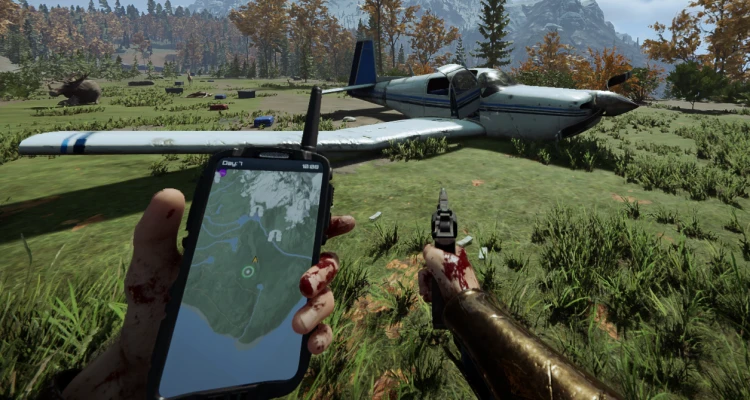 Sons of the Forest - crashed plane