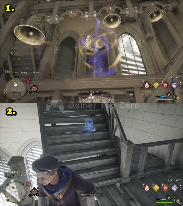 hogwarts legacy owl bell solutions guide