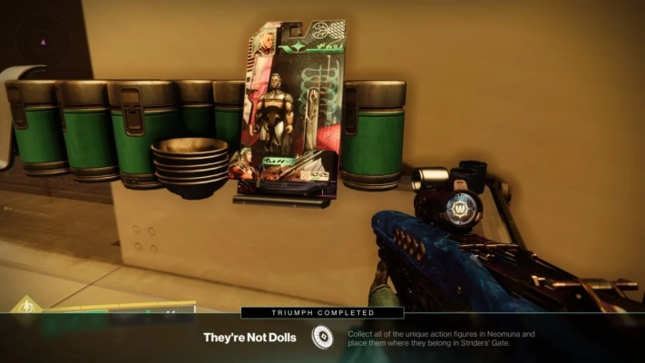 Destiny 2 - Lightfall - Action Figures placement