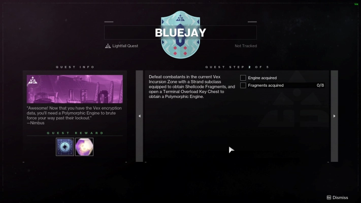 Destiny 2 - Lightfall - Bluejay