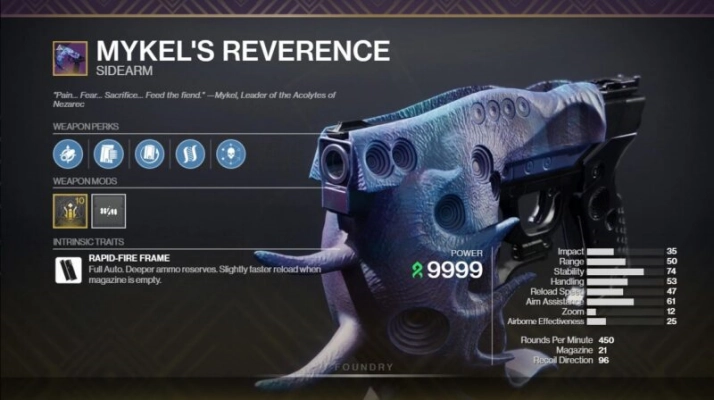 Destiny 2 - Lightfall - Mykel's Reverence