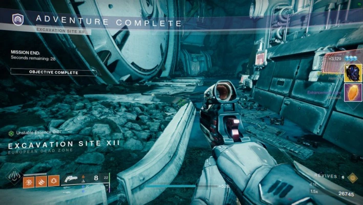 Destiny 2 - Lightfall - Excavation Site XII gameplay