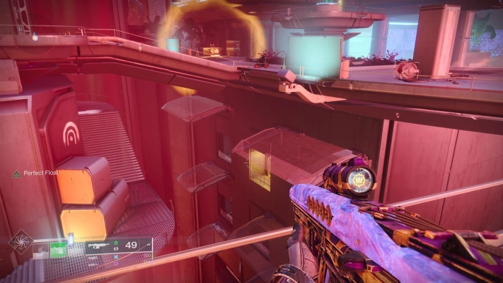 Destiny - Lightfall - Hydroponics Delta Lost Sector map 1