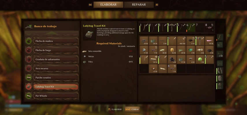 Smalland - Survive the Wilds - Ladybug recipe