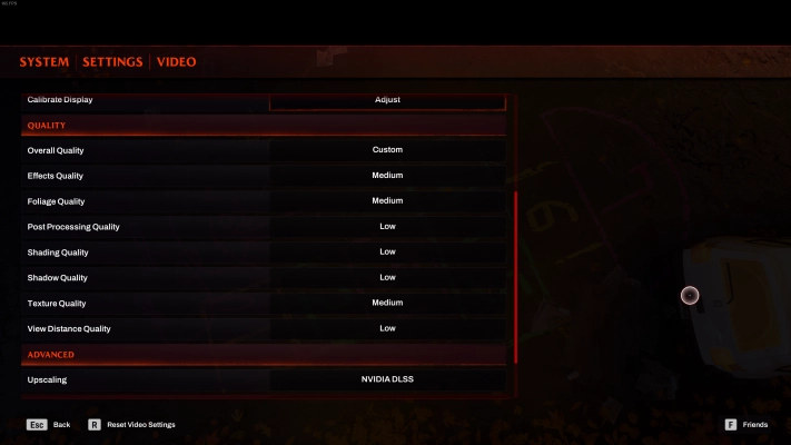 Redfall - Xbox graphics settings