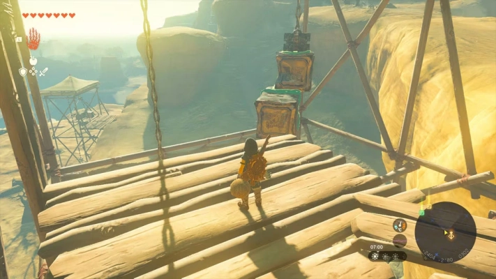 The Legend of Zelda - Tears of the Kingdom - Gerudo Canyon Skyview Tower