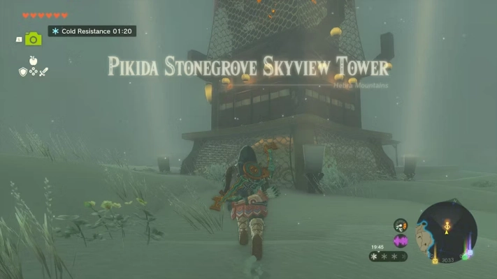 The Legend of Zelda - Tears of the Kingdom - Pikida Stonegrove Skyview Tower