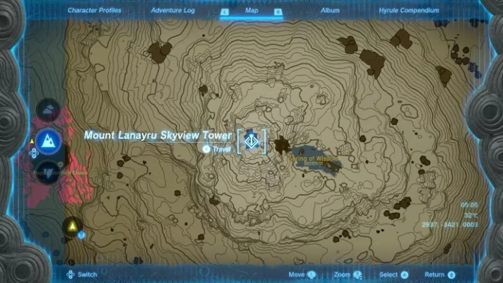 The Legend of Zelda - Tears of the Kingdom - Spring of Wisdom