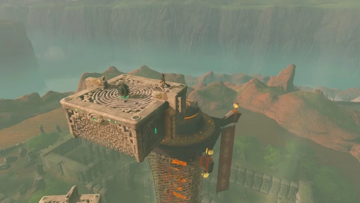 The Legend of Zelda - Tears of the Kingdom - Thyplo Ruins Skyview Tower 2