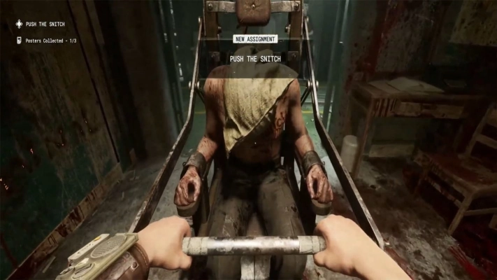 The Outlast Trials - pushing snitch