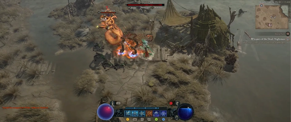 Diablo 4 - Enkil fight