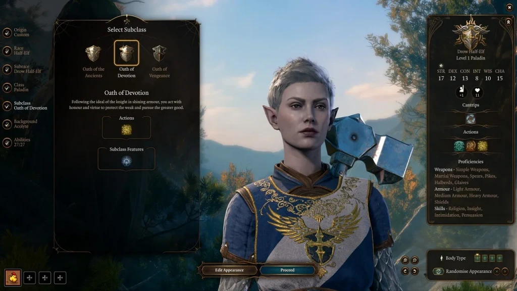 Baldur's Gate 3 - Oath of Devotion