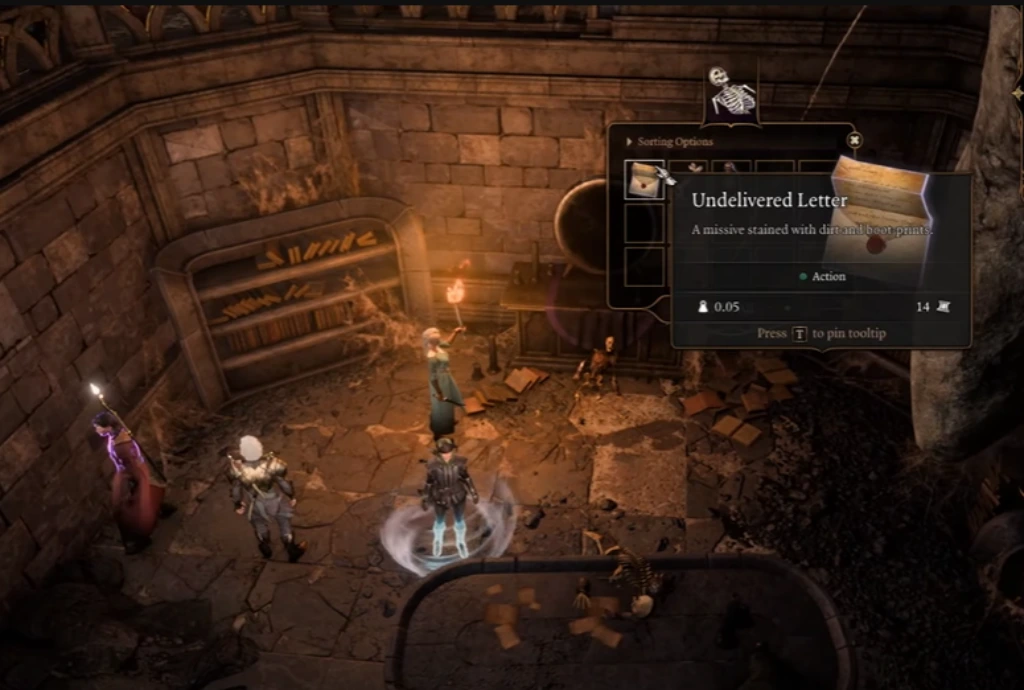 Baldur's Gate 3 - Undelivered Letter