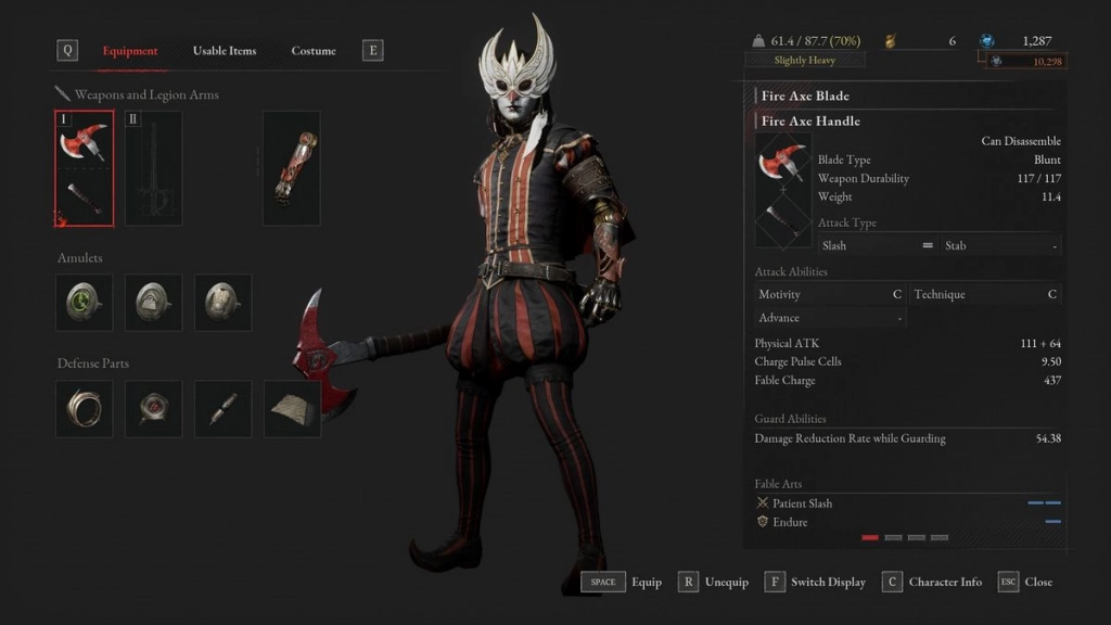 Lies of P - Fire Axe
