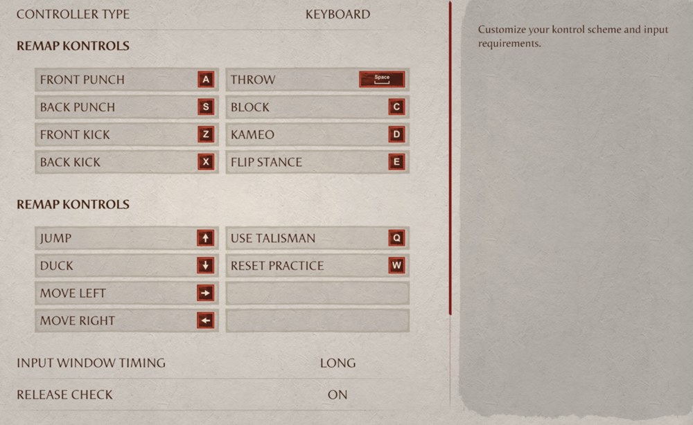 MK1 best keybinds controls pc settings