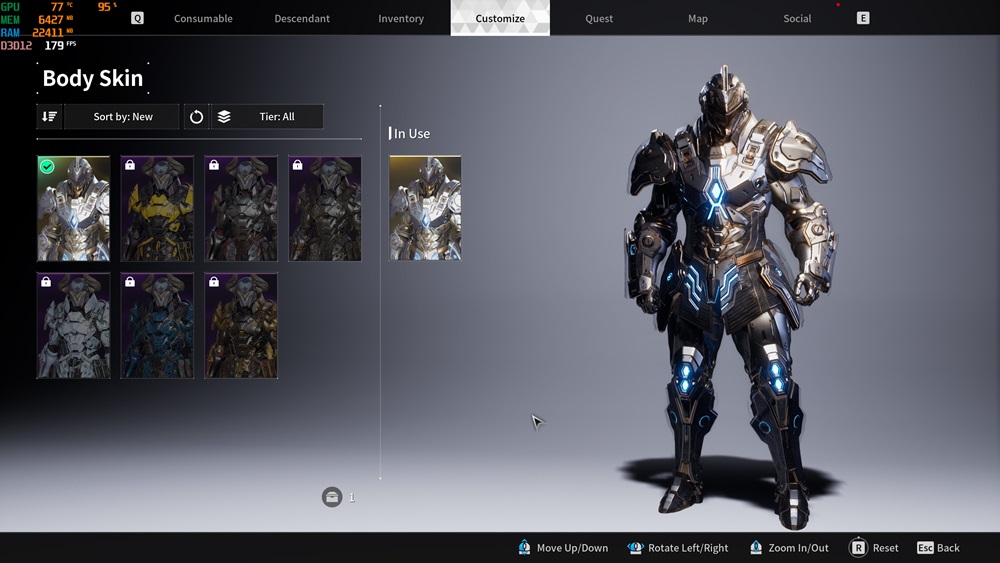The First Descendant Skin Equip