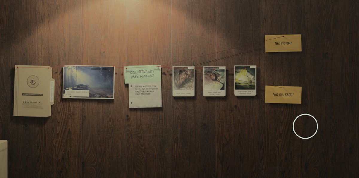 Case Board Alan Wake 2