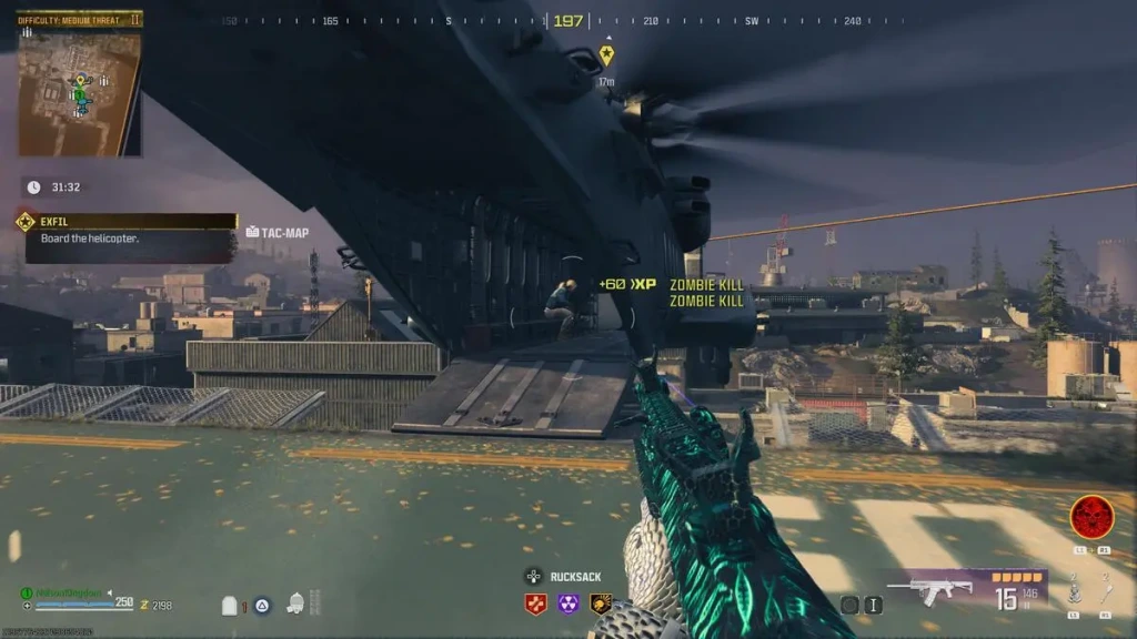 COD Modern Warfare 3 - exfil Dr. Jansen zombie mission