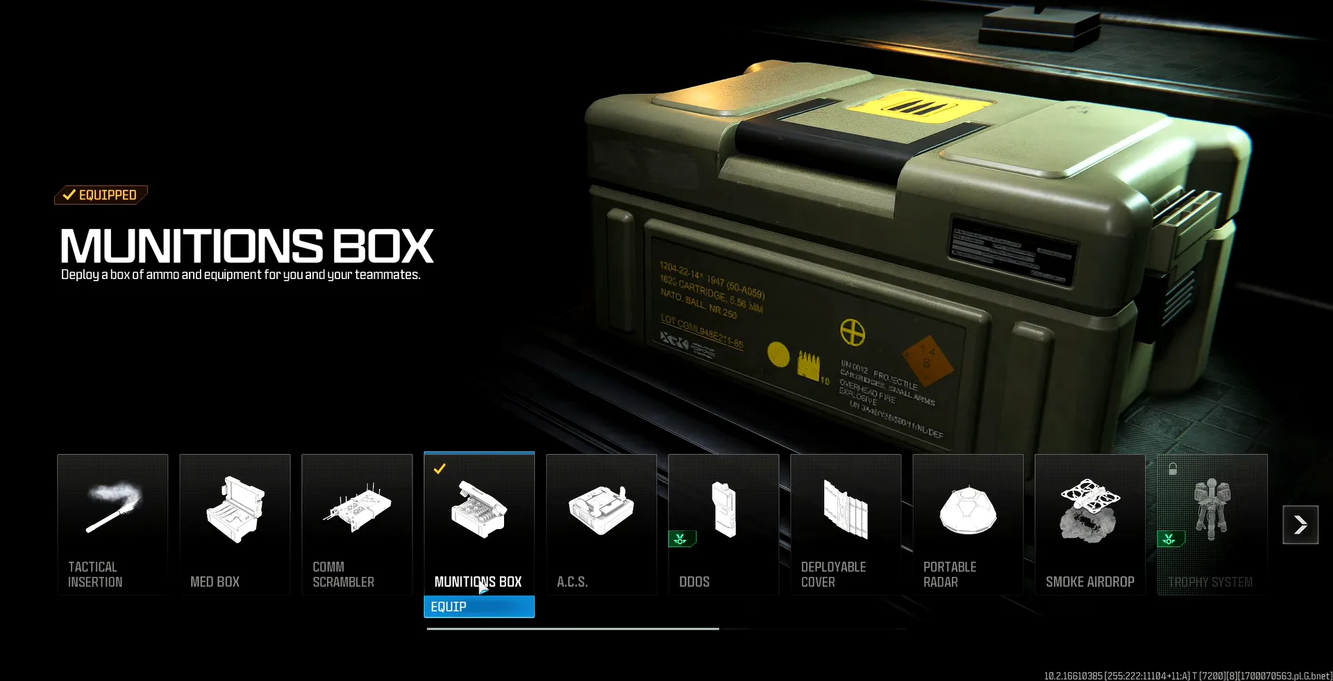 COD Modern Warfare 3 - munitions box