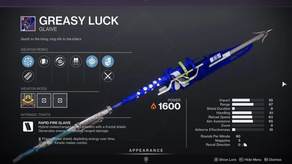 Destiny 2 - Greasy Luck